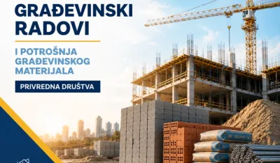 Monstat: Ukupna vrijednost izvr&scaron;enih građevinskih radova 704 miliona