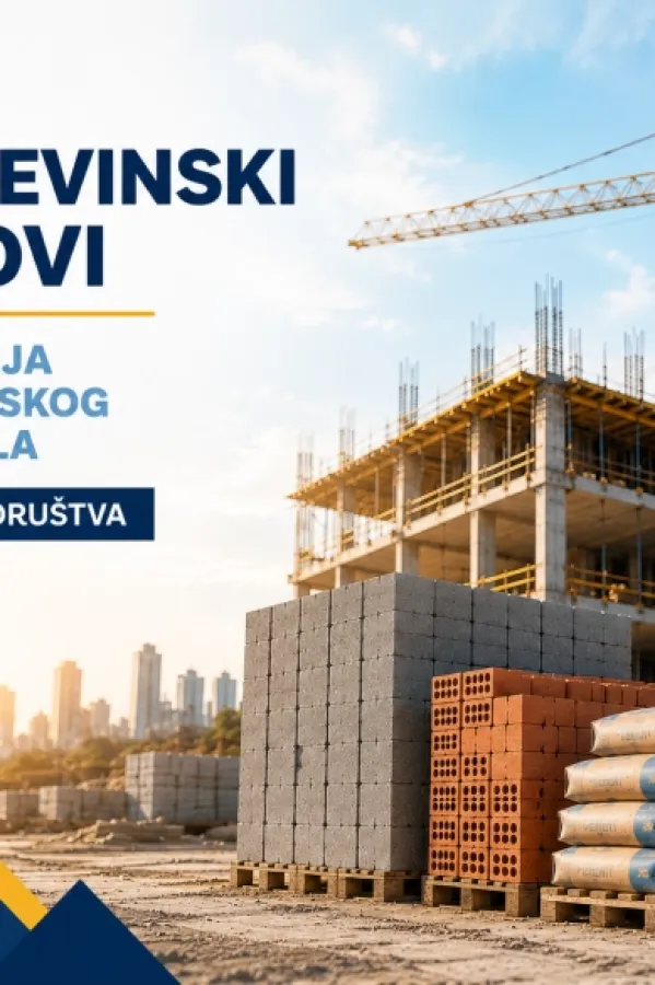 Monstat: Ukupna vrijednost izvr&scaron;enih građevinskih radova 704 miliona