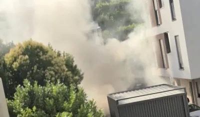 (VIDEO) Zapaljeno vozilo u Momišićima, istraga u toku