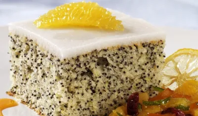 Kremasta torta od maka koja se ne peče