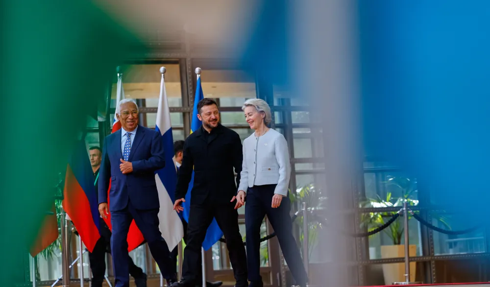 Zelenski u Briselu zatražio vi&scaron;e antibalističkih raketa