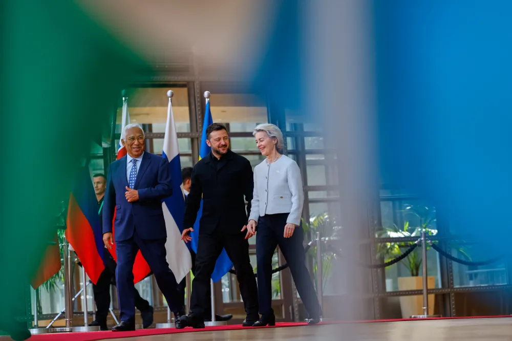 Zelenski u Briselu zatražio vi&scaron;e antibalističkih raketa