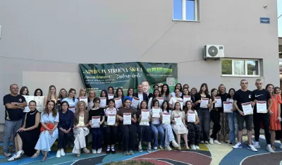 Lara Halimović đak generacije SS&Scaron; "Spasoje Raspopović"