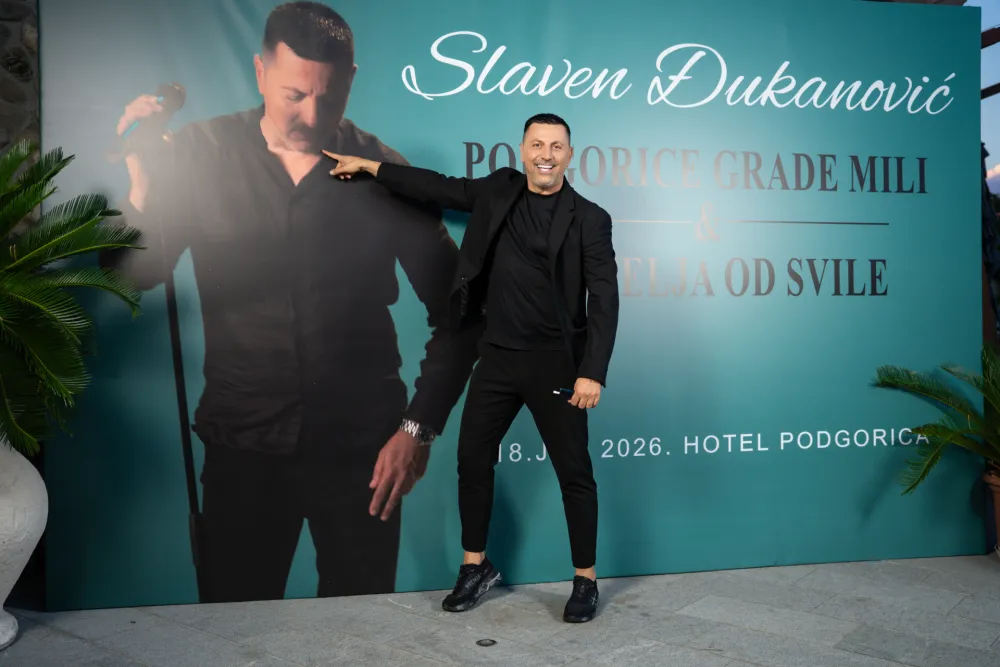Slaven Đukanović promovisao nove pjesme