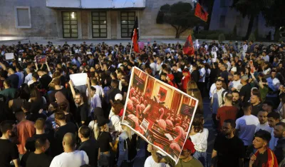 Protest u Albaniji