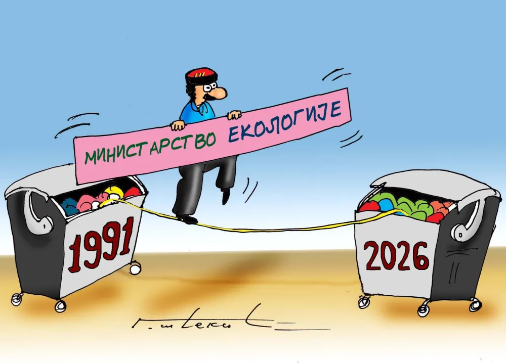 Goran &Scaron;ćekić karikatura Dana
