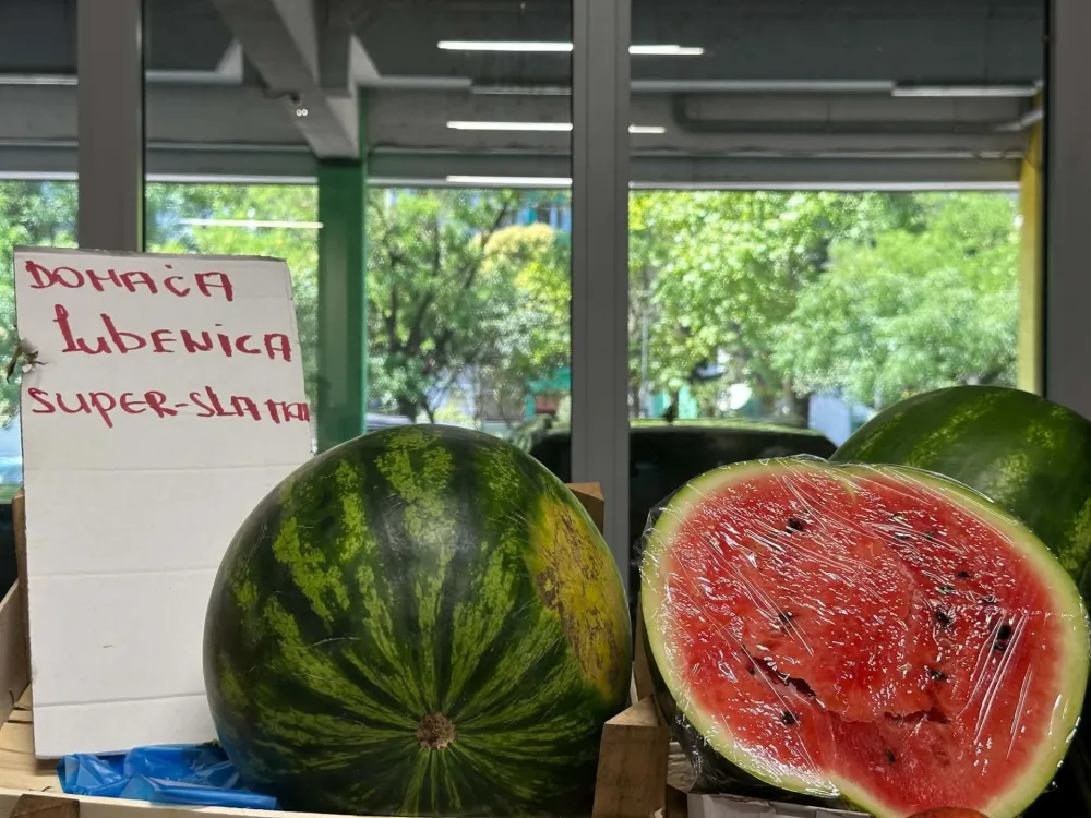 Domaća lubenica 1,20 eura&nbsp;