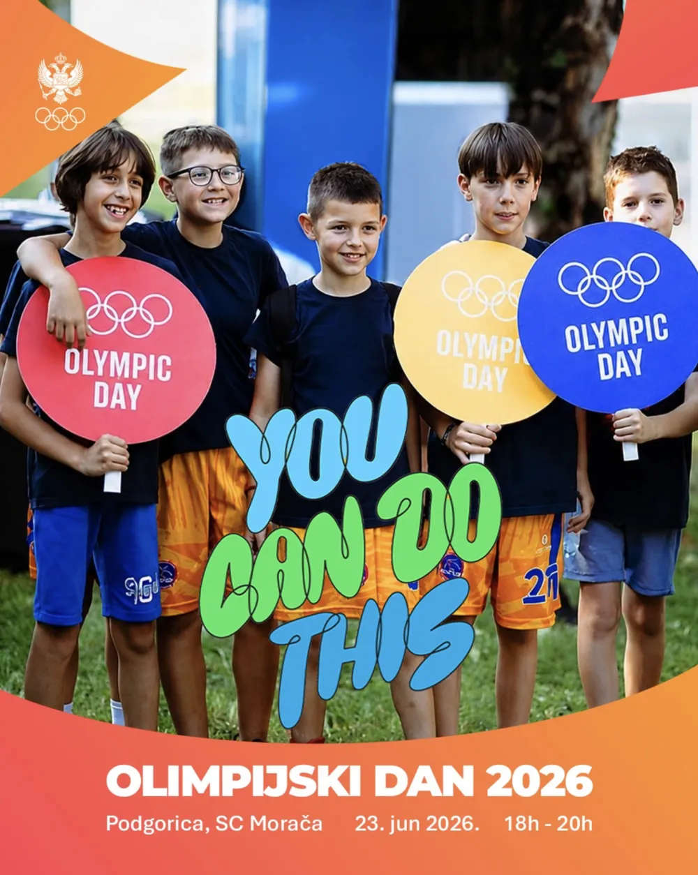 Olimpijski dan u utorak u 18 časova
