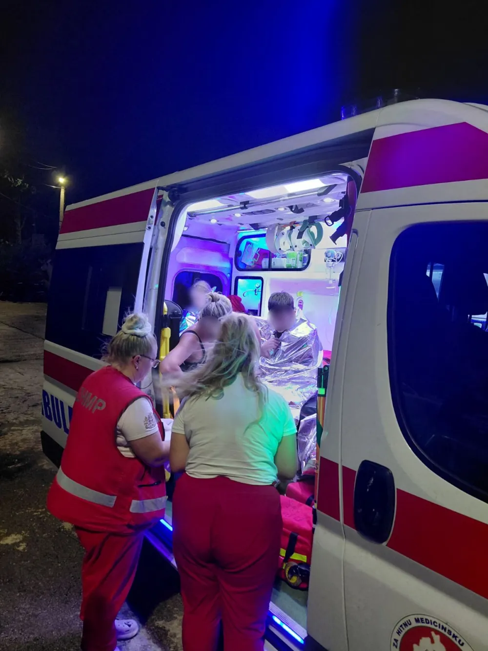 Evakuisano &scaron;est lica