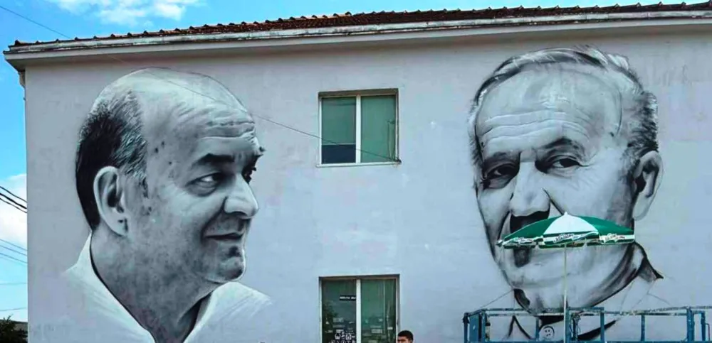 Mural Du&scaron;ku Vujo&scaron;eviću i Božu Koprivici krasi Duklo: Nik&scaron;ić odao počast velikanima Partizana