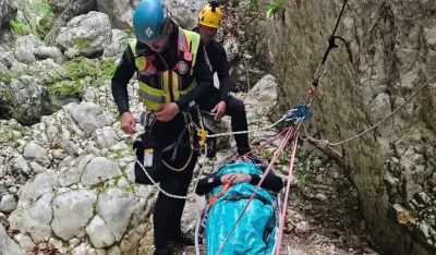 Spasavanje u kanjonu nevidio