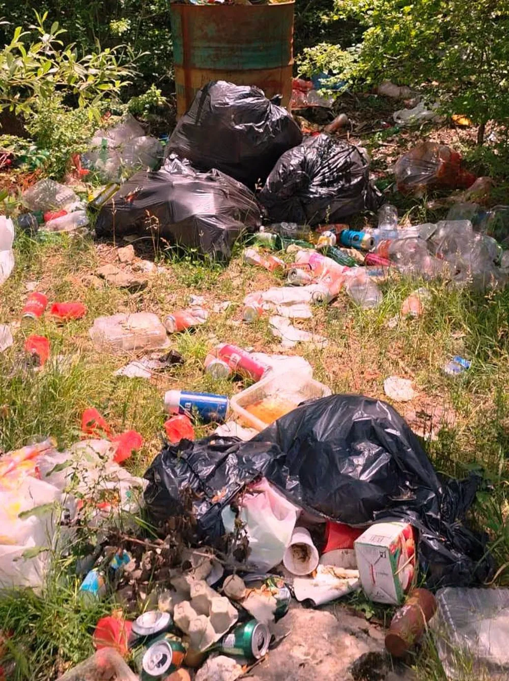 Izleti&scaron;te Poklonci u Nik&scaron;iću zatrpano gomilama smeća