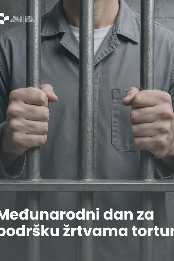 CGO: Ljudska prava ne prestaju iza zatvorskih vrata