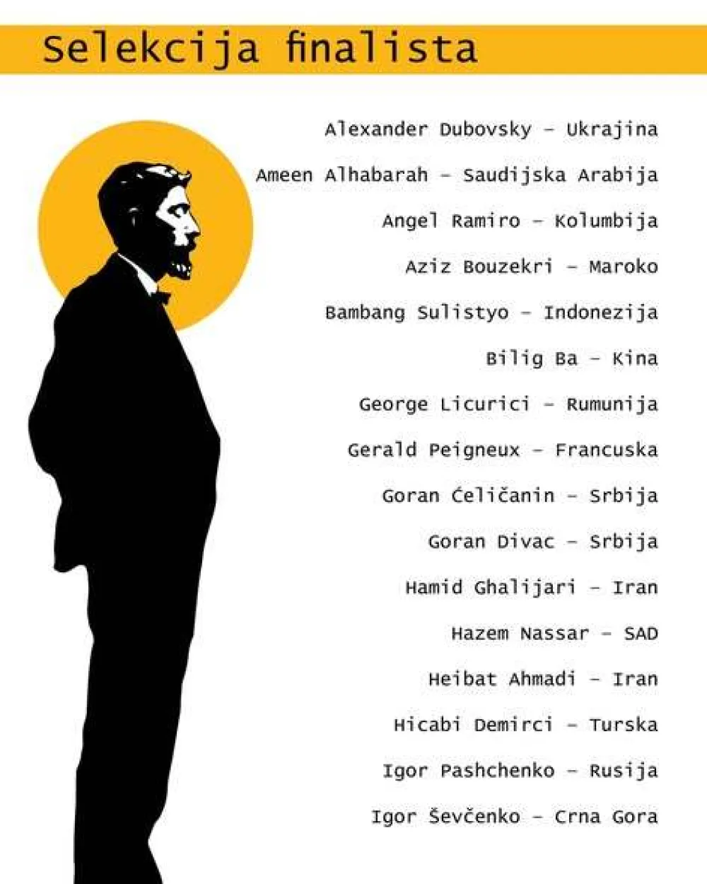 "Rudarenje" sa 47 finalista