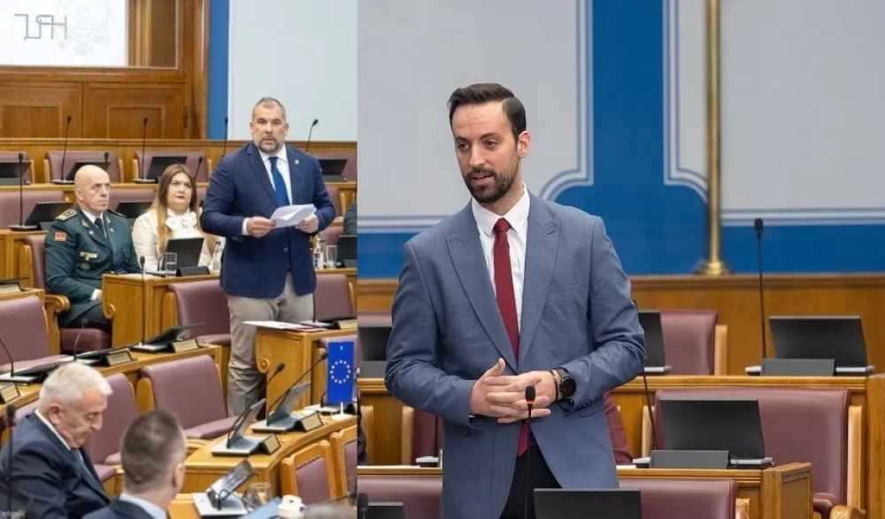 Žestoki sukob u parlamentu: Zirojević tvrdi da je napadnut, Krapović to negira