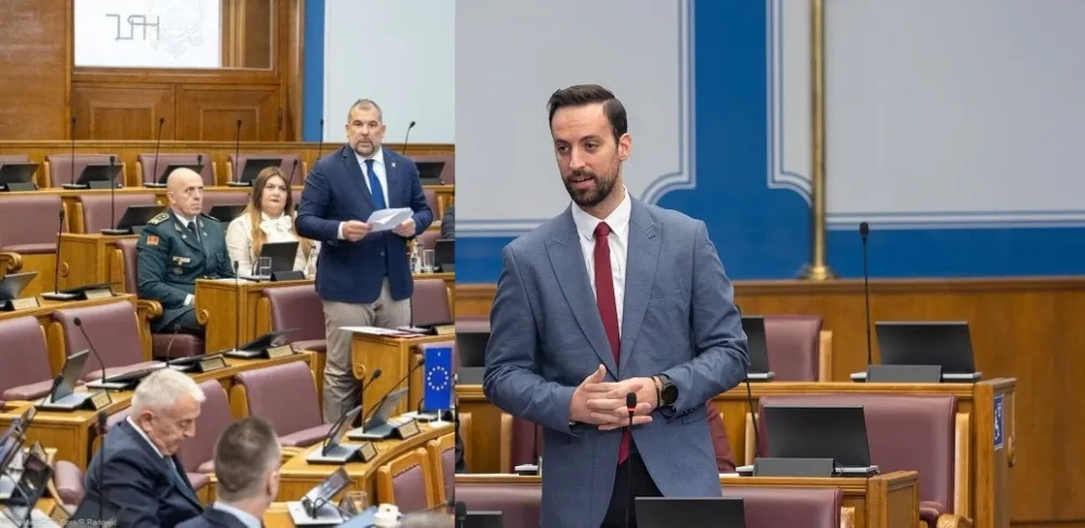 Žestoki sukob u parlamentu: Zirojević tvrdi da je napadnut, Krapović to negira