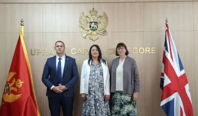 Potvrđeno snažno partnerstvo Uprave policije i Ujedinjenog Kraljevstva u jačanju bezbjednosti