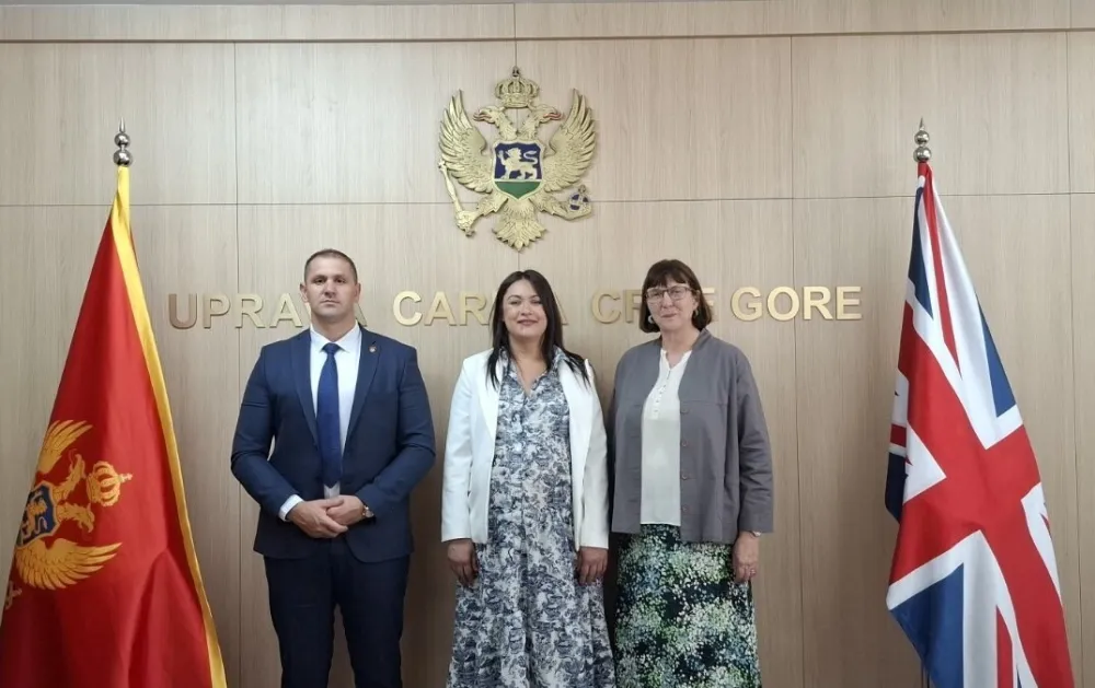 Potvrđeno snažno partnerstvo Uprave policije i Ujedinjenog Kraljevstva u jačanju bezbjednosti