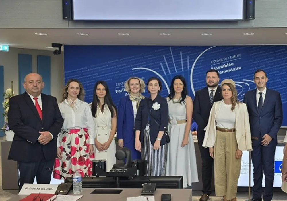 Skup&scaron;tinska delegacija na Ljetnjem zasjedanju PSSE