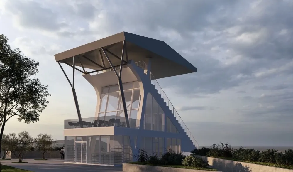 Vidikovac u Gornjim Kokotima inspirisan stadionom pod Goricom