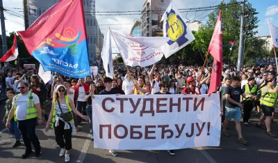 Zavr&scaron;en skup u Kraljevu, ključna poruka na Vidovdan: Studenti pobjeđuju