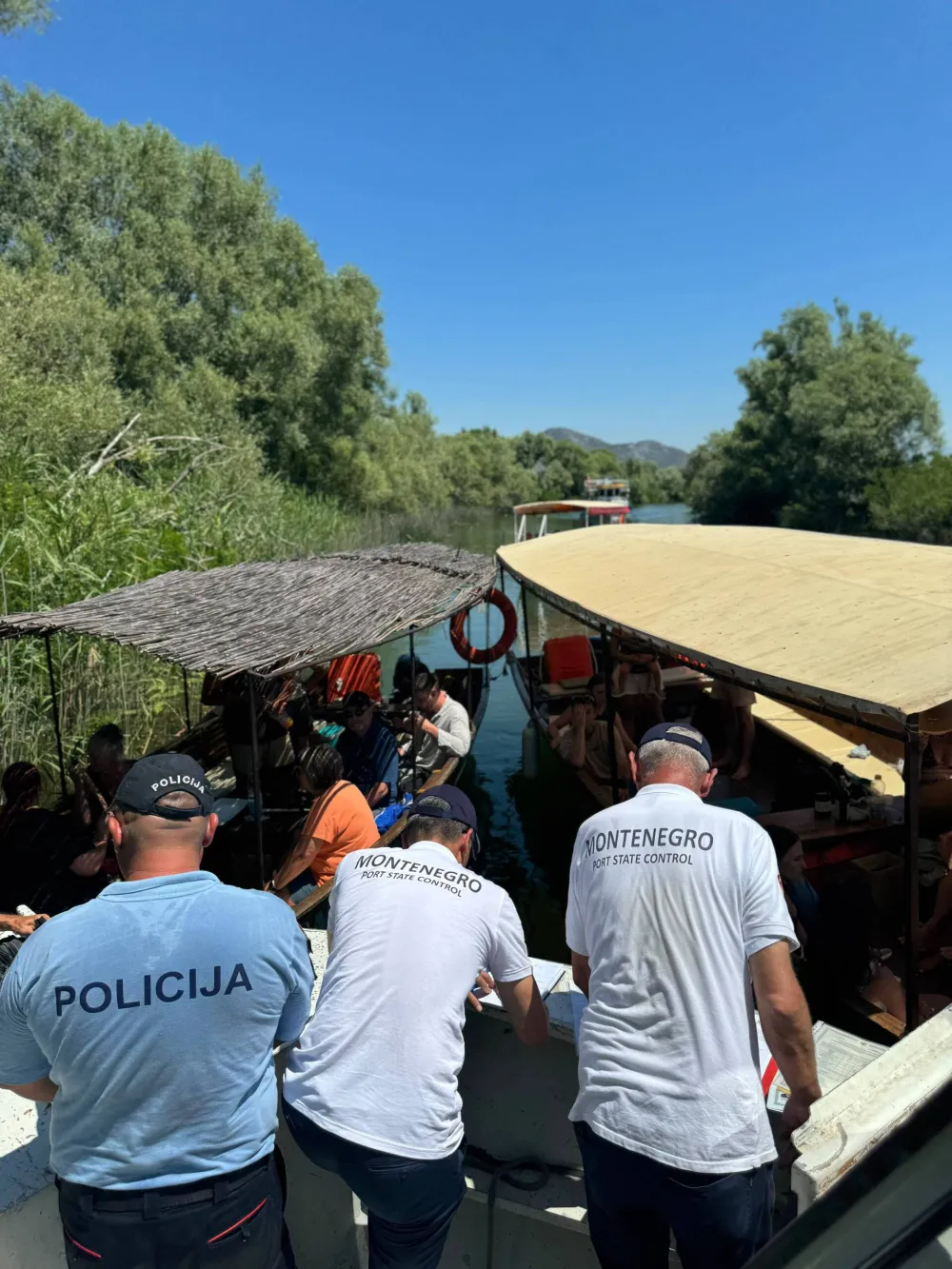 Pojačane kontrole na Skadarskom jezeru: Sankcionisane nepravilnosti na devet plovila