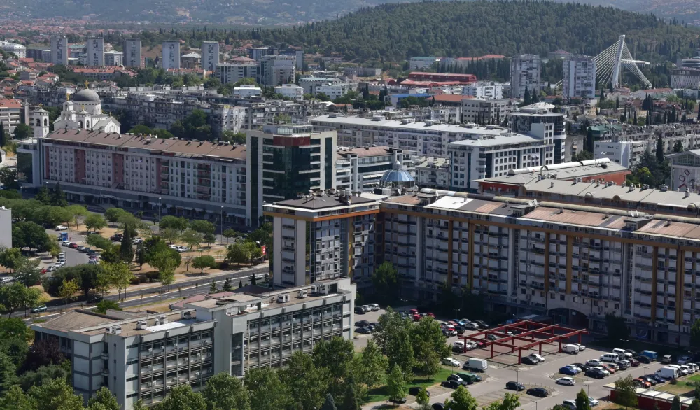 Podgorica 2023, Podgorica,Panorama,Grad