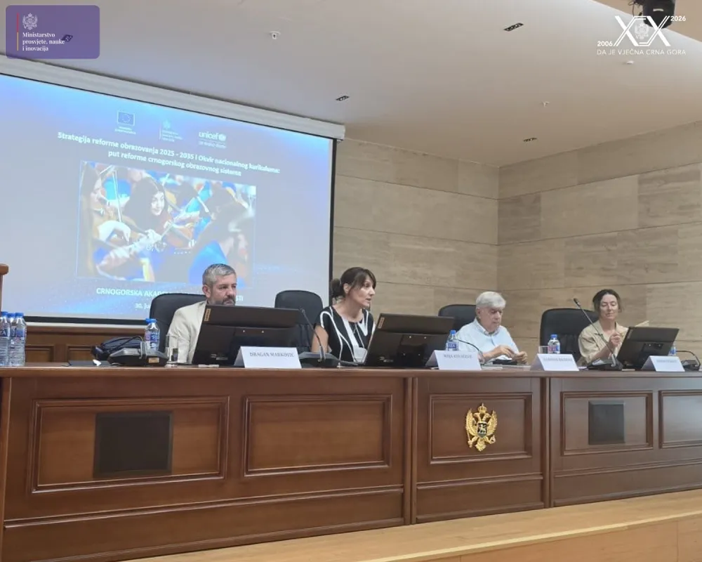 Stručnjaci o budućnosti obrazovanja u Crnoj Gori: Fokus na reformu i savremenu nastavu