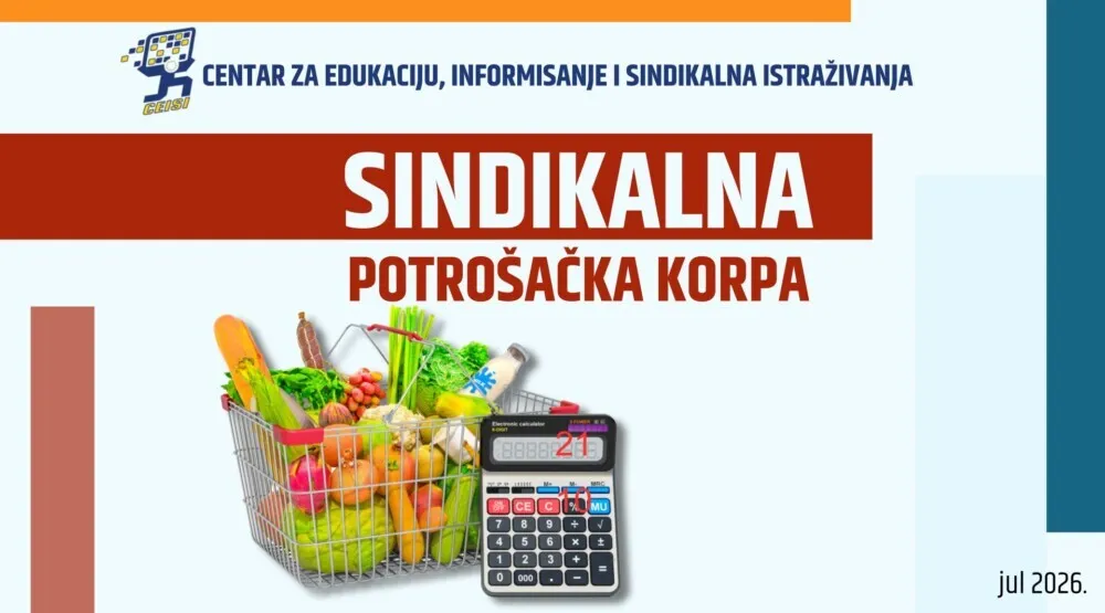 Sindikalna potro&scaron;ačka korpa 2.110 eura