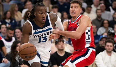 Bogdanović na meču sa Minesotom