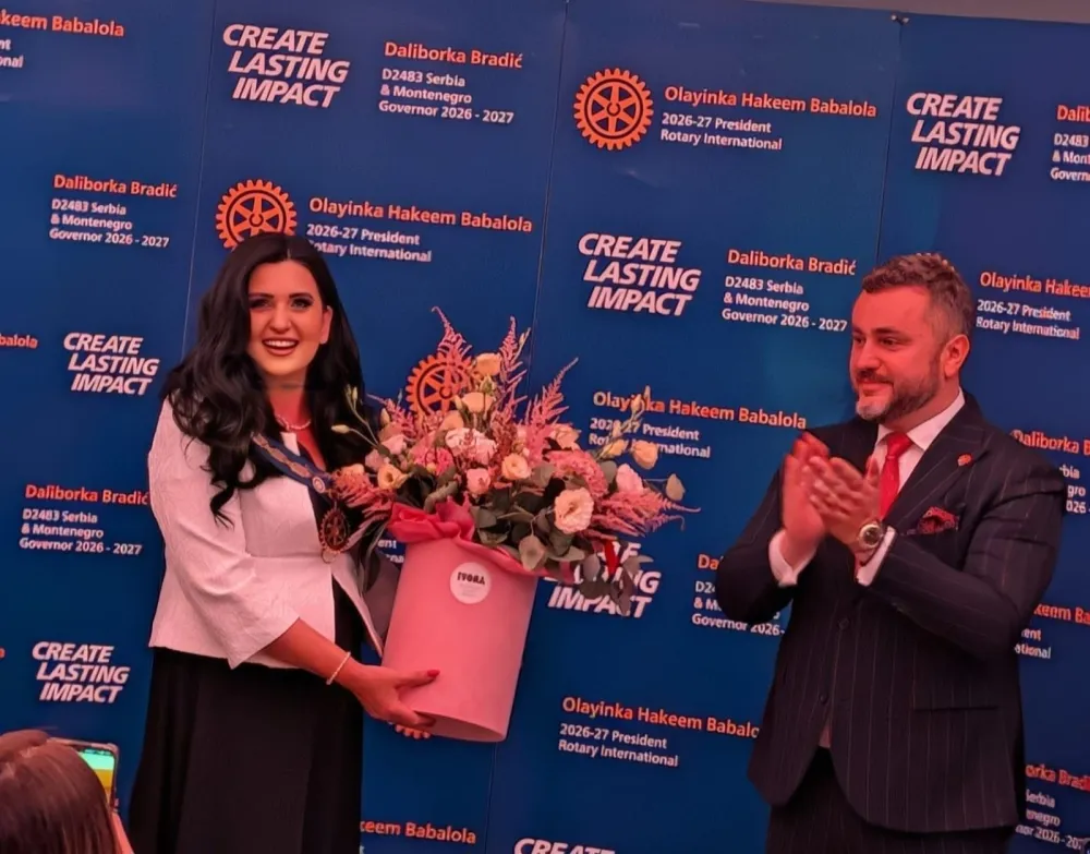 Daliborka Bradić nova guvernerka Rotari distrikta 2483 za Srbiju i Crnu Goru