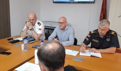 Operativni &scaron;tab za za&scaron;titu i spa&scaron;avanje: Visok stepen spremnosti za požarnu sez