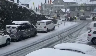Od toplotnog talasa do snijega: Zabijelio se čuveni italijanski prevoj Stelvio