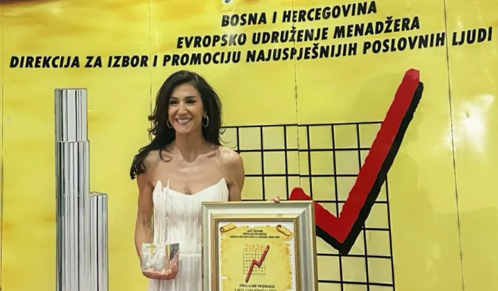 &nbsp;Ana Rucner niže uspjehe i osvaja prestižno priznanje ''Zlatna plaketa'' 