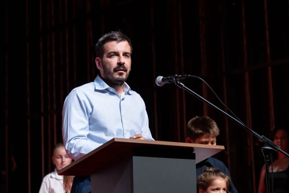 34. Kotorski festival pozori&scaron;ta za djecu - predsjednik Op&scaron;tine Kotor Vladimir Jokić 