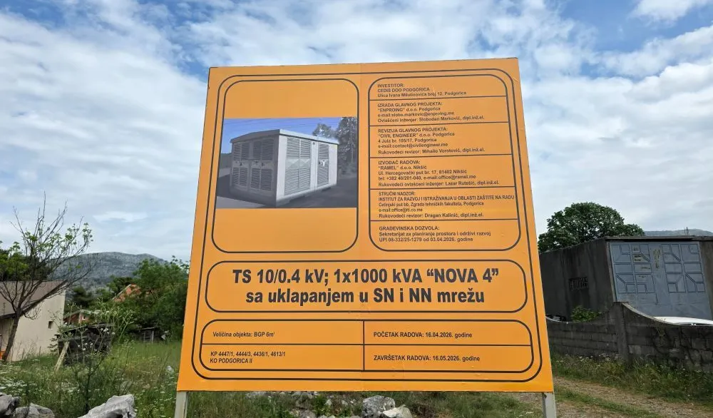 Trafostanica u Zagoriču čeka upotrebnu dozvolu