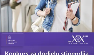 Ministarstvo prosvjete raspisalo konkurs za 150 stipendija talentovanim učenicima