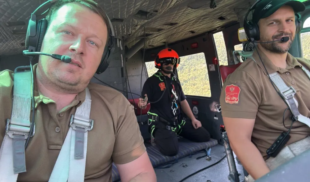 Pilot Boris Bo&scaron;ković izveo majstorski manevar iznad planinskih grebena