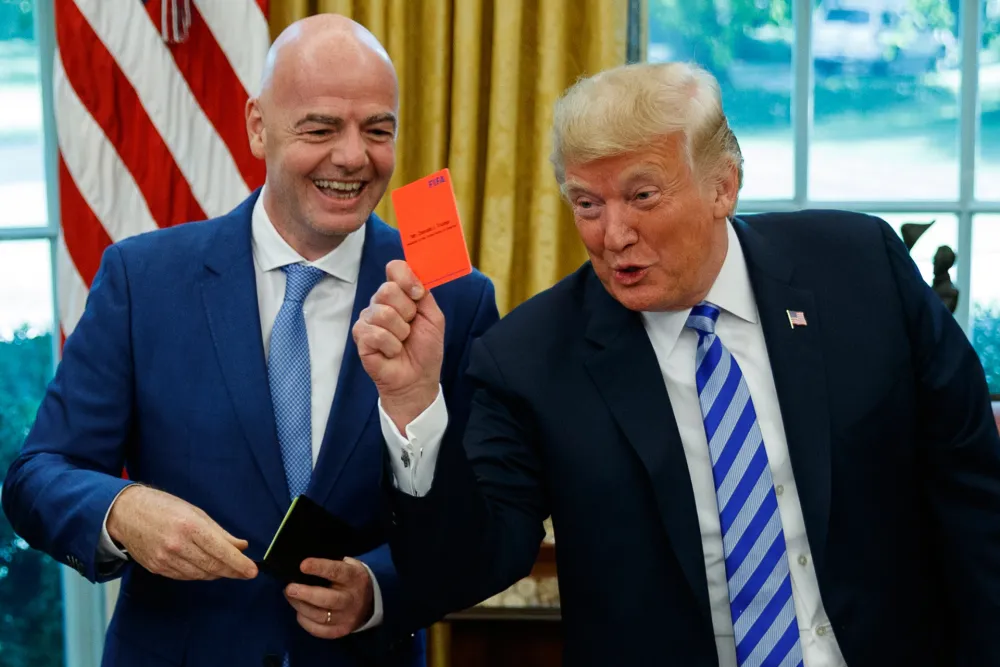 Infantino i Tramp