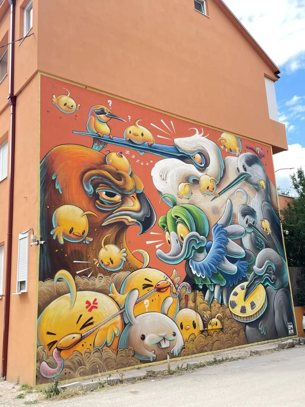 mural Jato