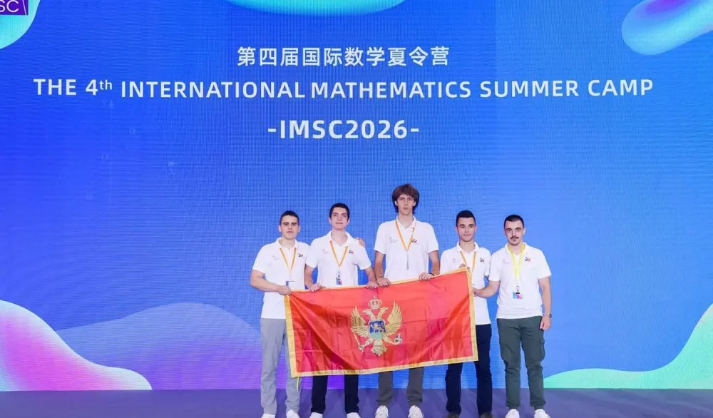 Crnogorski tim na Međunarodnom matematičkom ljetnjem kampu u Pekingu