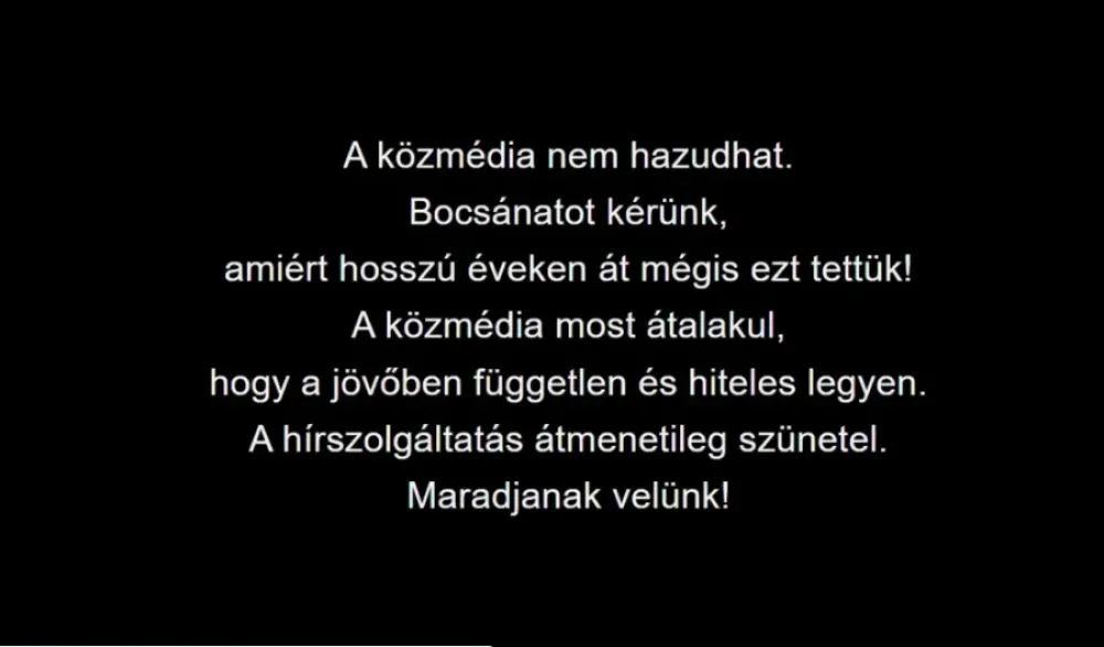 Mađarska državna televizija privremeno obustavila vijesti