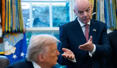 Đani Infantino tokom posjete Bijeloj kući 2025. godine
