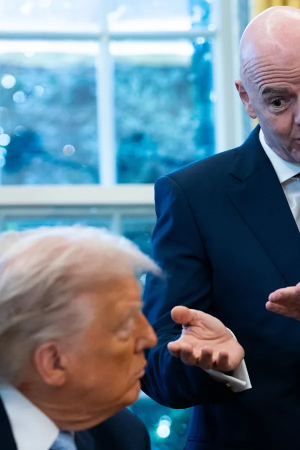 Đani Infantino tokom posjete Bijeloj kući 2025. godine