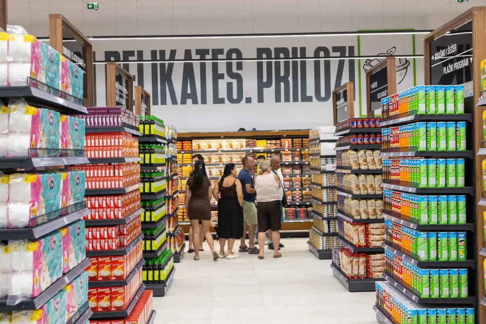 Otvoren je novi HDL hipermarket u Reževićima 