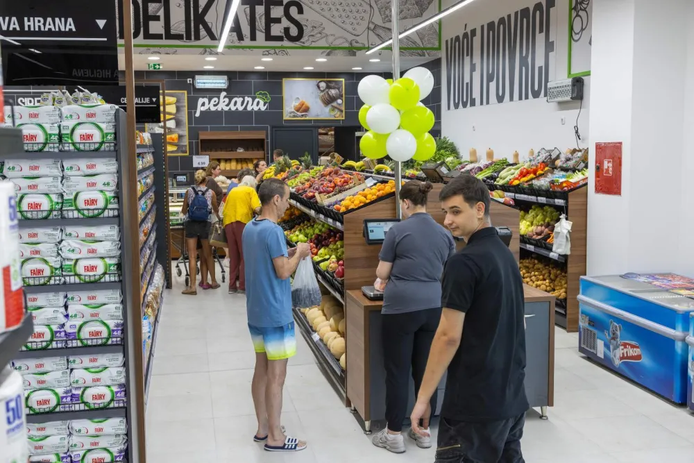 Otvoren je novi HDL hipermarket u Reževićima 