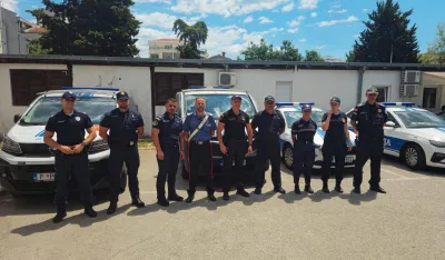 (FOTO) Međunarodna policijska saradnja za bezbjednu turističku sezonu