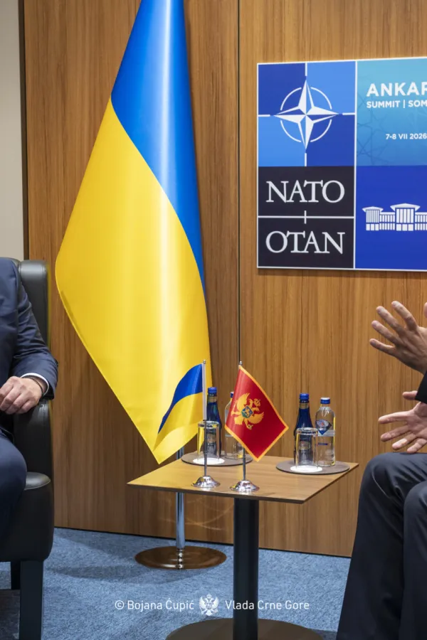 Ibrahimović sa Sibihom: Crna Gora ostaje snažan i pouzdan partner Ukrajine