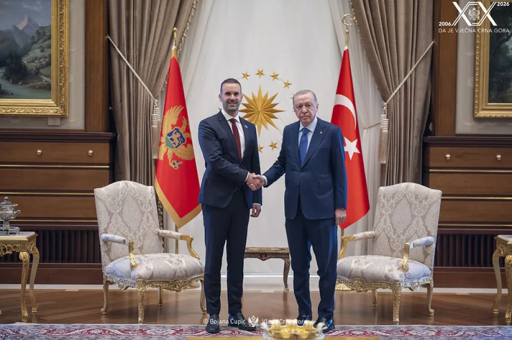Spajić-Erdogan: Crna Gora i Turska će uspostaviti Savjet za saradnju na visokom nivou
