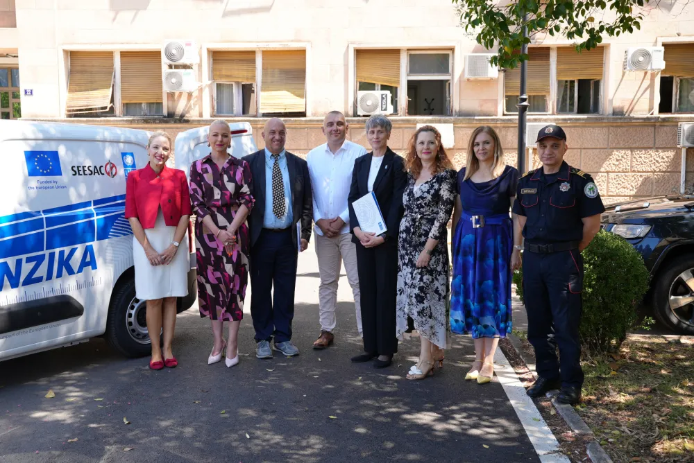 EU i UNDP predali Ministarstvu unutra&scaron;njih poslova dvije mobilne laboratorije za uviđaj lica mjesta